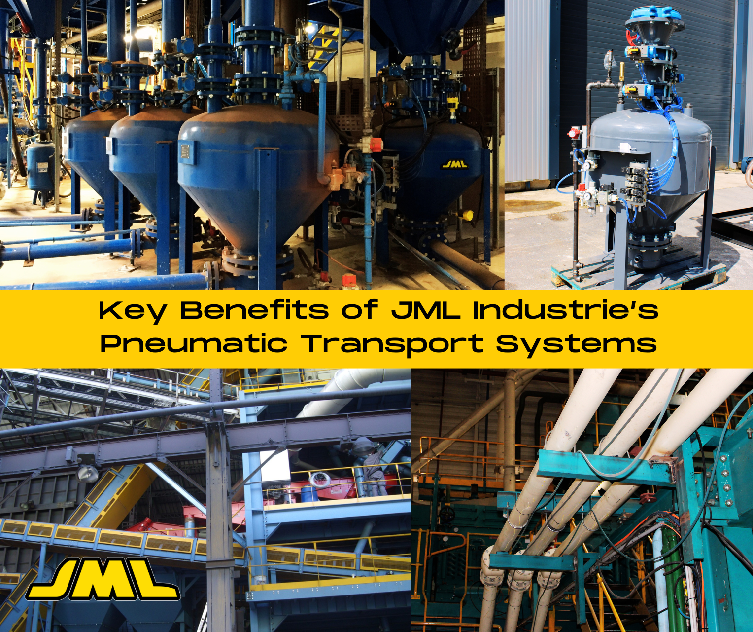 Key Benefits of JML Industrie’s Pneumatic Transport System