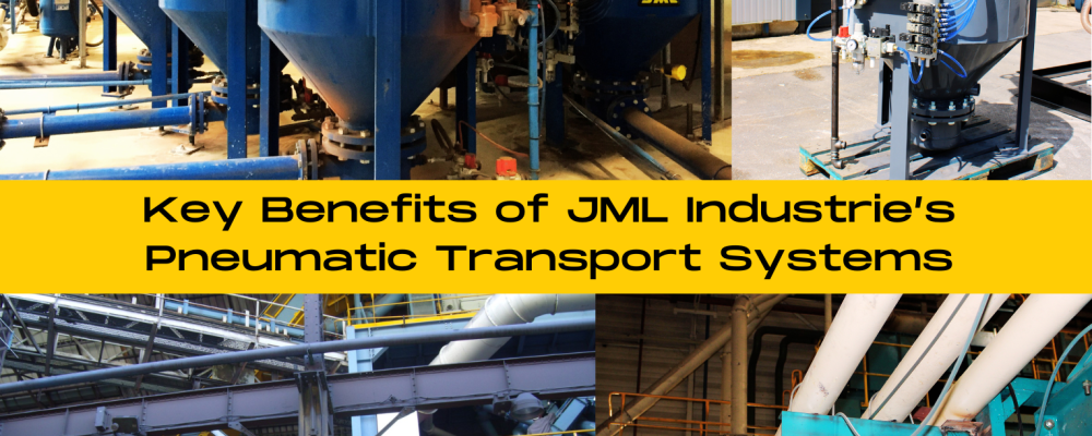 Transport pneumatique : quels sont les avantages des solutions proposées par JML Industrie ?